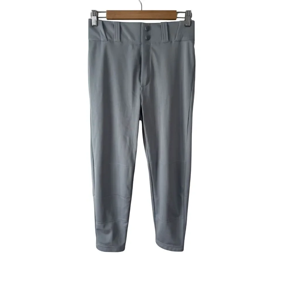 Dirty Mids Adult Baseball Pants Grey size small